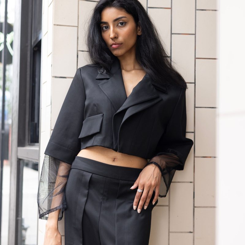 Veil Cropped Blazer