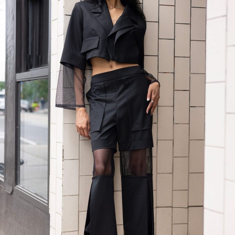 Veil Cropped Blazer