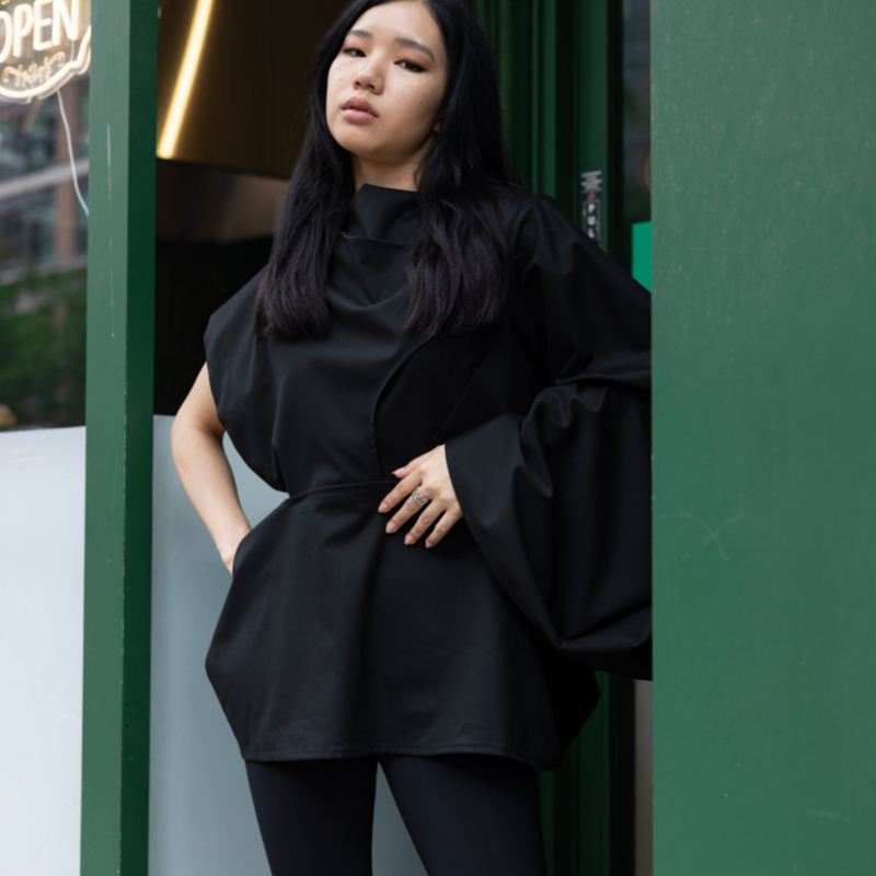 Eclipse One-Sleeve Top